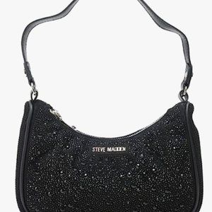 Black Rhinestone Steve Madden Mini Purse